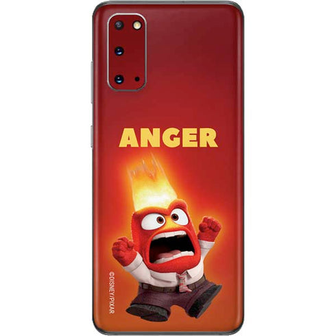 Disney Inside Out Anger Portrait Galaxy S20 Skin
