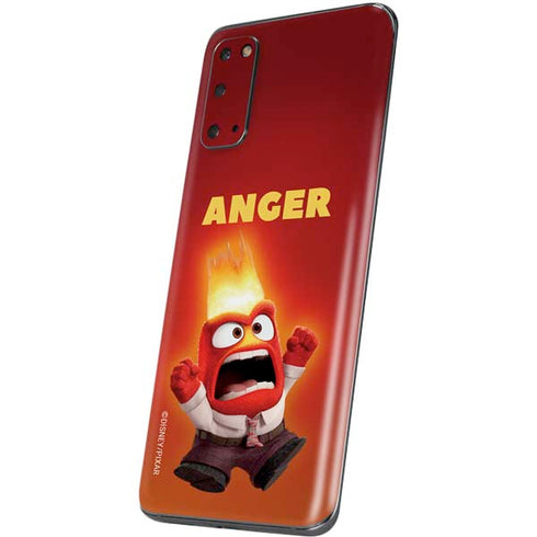 Disney Inside Out Anger Portrait Galaxy S20 Skin