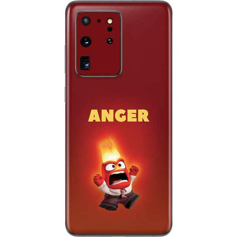 Disney Inside Out Anger Portrait Galaxy S20 Ultra 5G Skin