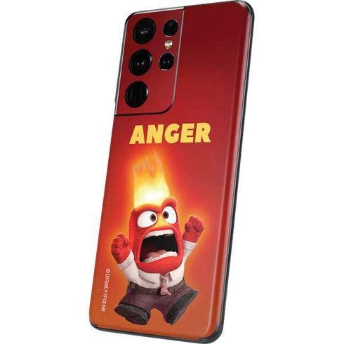 Disney Inside Out Anger Portrait Galaxy S21 Ultra 5G Skin