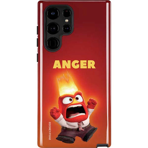 Disney Inside Out Anger Portrait Galaxy S22 Ultra Pro Case