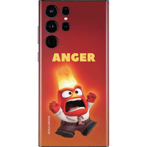Disney Inside Out Anger Portrait Galaxy S22 Ultra Skin