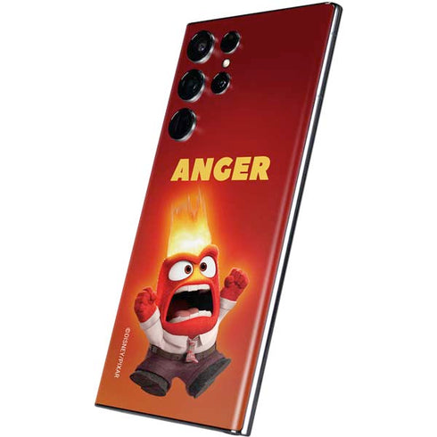Disney Inside Out Anger Portrait Galaxy S22 Ultra Skin