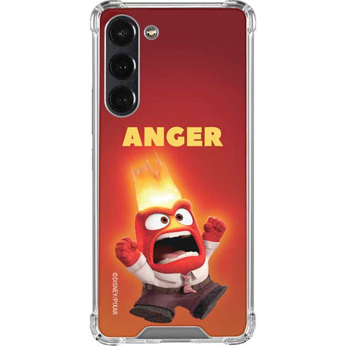 Disney Inside Out Anger Portrait Galaxy S23 FE Clear Case