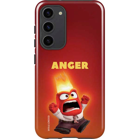 Disney Inside Out Anger Portrait Galaxy S23 Plus Pro Case