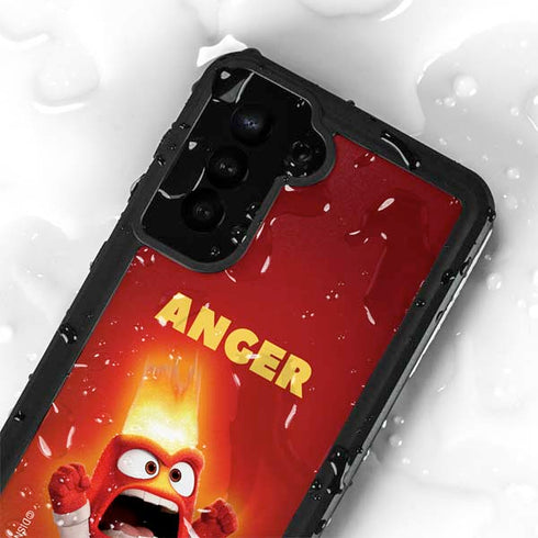 Disney Inside Out Anger Portrait Galaxy S23 Plus Waterproof Case