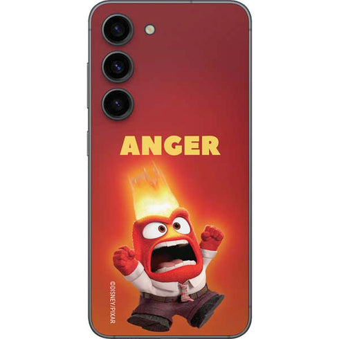 Disney Inside Out Anger Portrait Galaxy S23 Skin