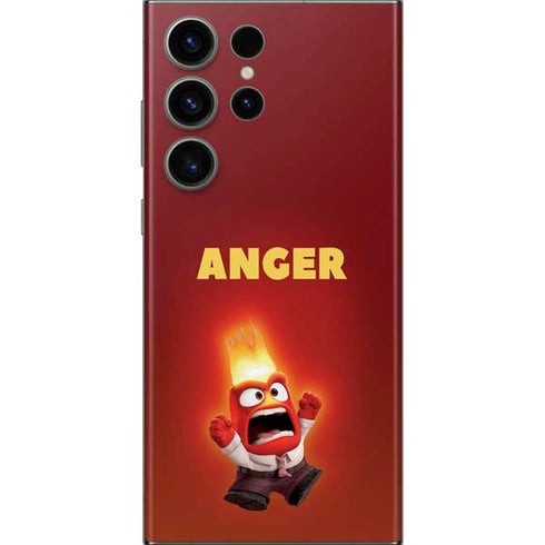 Disney Inside Out Anger Portrait Galaxy S23 Ultra Skin