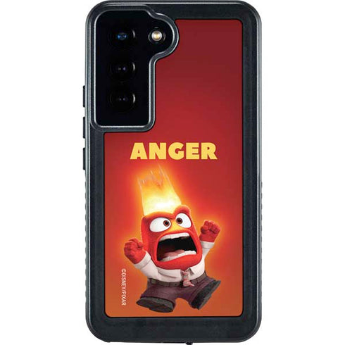 Disney Inside Out Anger Portrait Galaxy S23 Waterproof Case