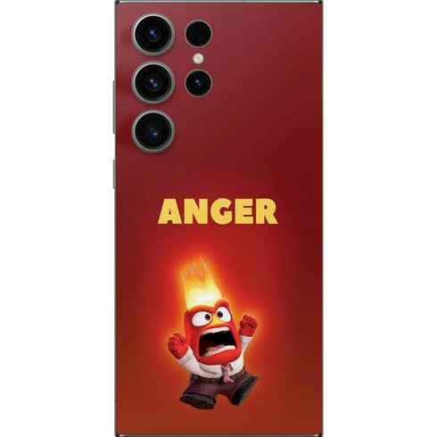 Disney Inside Out Anger Portrait Galaxy S25 Ultra Skin