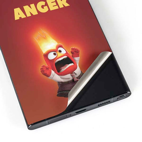 Disney Inside Out Anger Portrait Galaxy S25 Ultra Skin