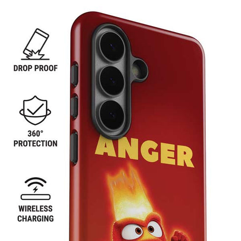 Disney Inside Out Anger Portrait Galaxy S26 Plus Impact Case