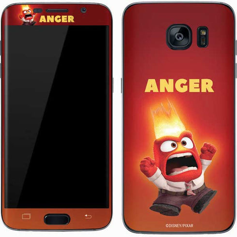 Disney Inside Out Anger Portrait Galaxy S7 Skin