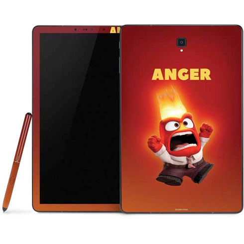 Disney Inside Out Anger Portrait Samsung Galaxy Tab Skin