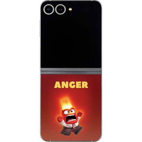 Disney Inside Out Anger Portrait Galaxy Z Flip6 Skin