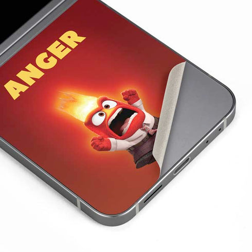Disney Inside Out Anger Portrait Galaxy Z Flip6 Skin