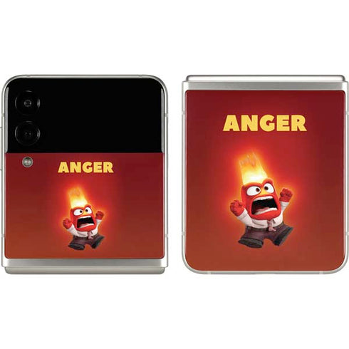 Disney Inside Out Anger Portrait Galaxy Z Flip3 5G Skin