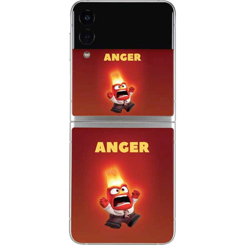 Disney Inside Out Anger Portrait Galaxy Z Flip3 5G Skin