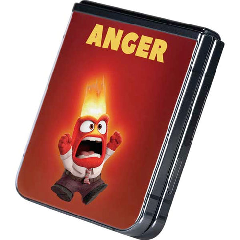 Disney Inside Out Anger Portrait Galaxy Z Flip5 5G Skin