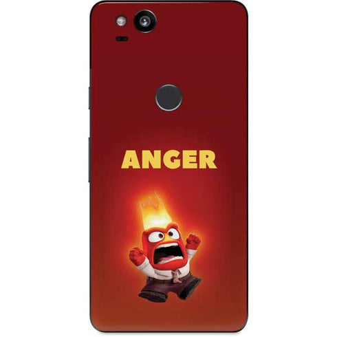 Disney Inside Out Anger Portrait Google Pixel 2 Skin