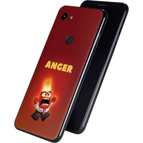Disney Inside Out Anger Portrait Google Pixel 3a XL Skin