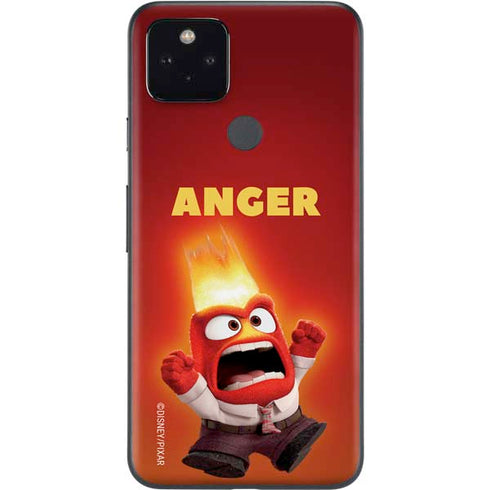 Disney Inside Out Anger Portrait Google Pixel 5a Skin