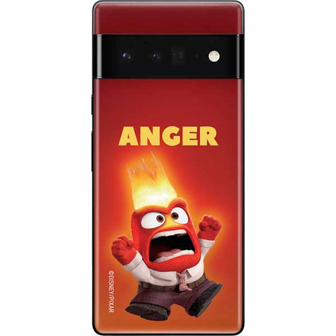 Disney Inside Out Anger Portrait Google Pixel 6 Pro Skin