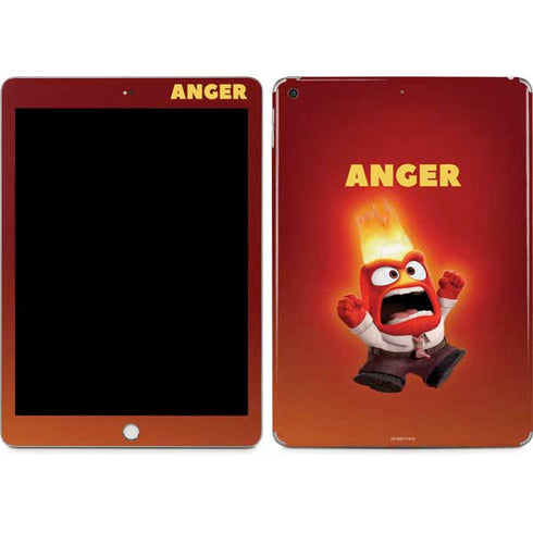 Disney Inside Out Anger Portrait Apple iPad Skin