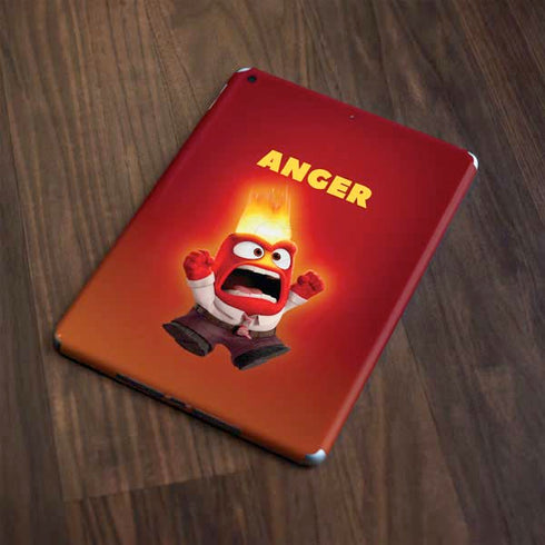 Disney Inside Out Anger Portrait Apple iPad Skin