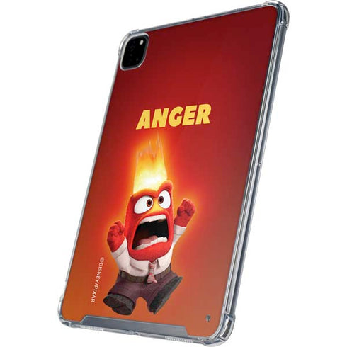 Disney Inside Out Anger Portrait iPad Pro 12.9in (2020) Clear Case