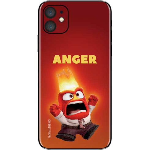 Disney Inside Out Anger Portrait iPhone 11 Skin