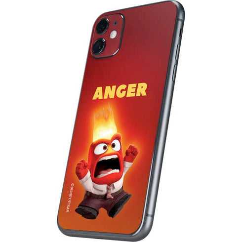 Disney Inside Out Anger Portrait iPhone 11 Skin