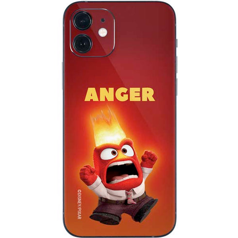 Disney Inside Out Anger Portrait iPhone 12 Skin
