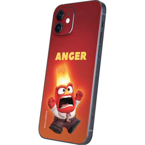 Disney Inside Out Anger Portrait iPhone 12 Skin