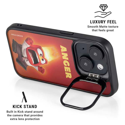 Disney Inside Out Anger Portrait iPhone 13 Kickstand Case