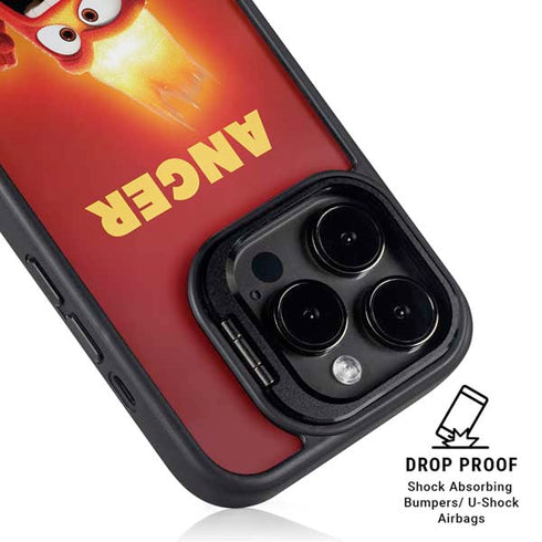 Disney Inside Out Anger Portrait iPhone 13 Pro Max Kickstand Case
