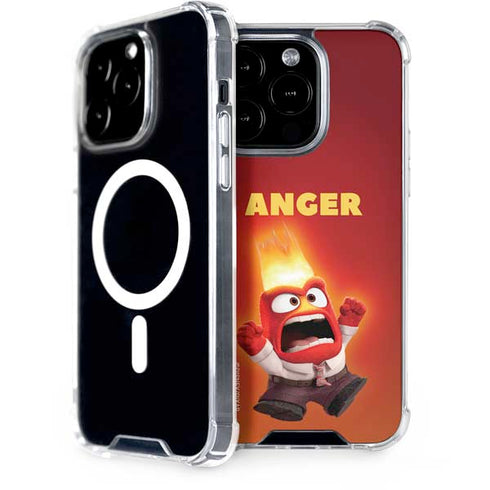 Disney Inside Out Anger Portrait iPhone Cases