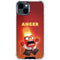 Disney Inside Out Anger Portrait iPhone 14 Plus Clear Case