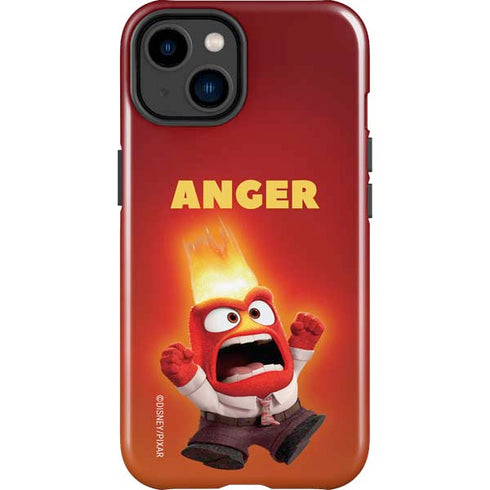 Disney Inside Out Anger Portrait iPhone 14 Plus Impact Case