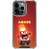 Disney Inside Out Anger Portrait iPhone 14 Pro Clear Case