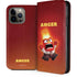Disney Inside Out Anger Portrait iPhone 14 Pro Max Folio Case
