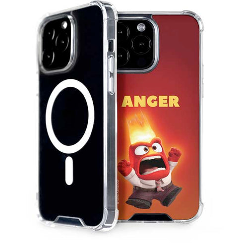 Disney Inside Out Anger Portrait iPhone 14 Pro Max MagSafe Case