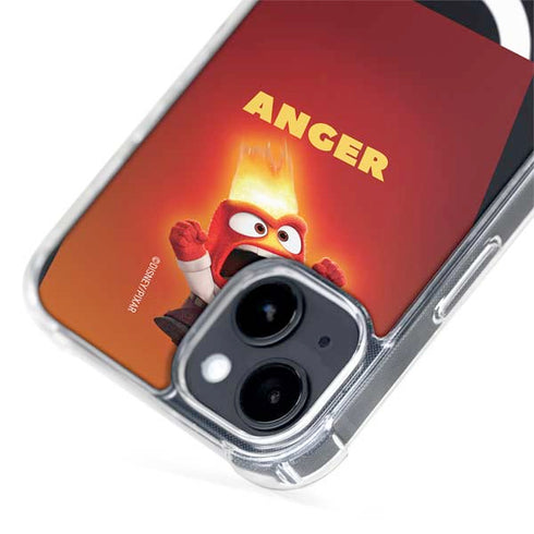 Disney Inside Out Anger Portrait iPhone 15 Plus MagSafe Case