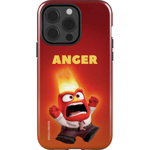 Disney Inside Out Anger Portrait iPhone 15 Pro Impact Case