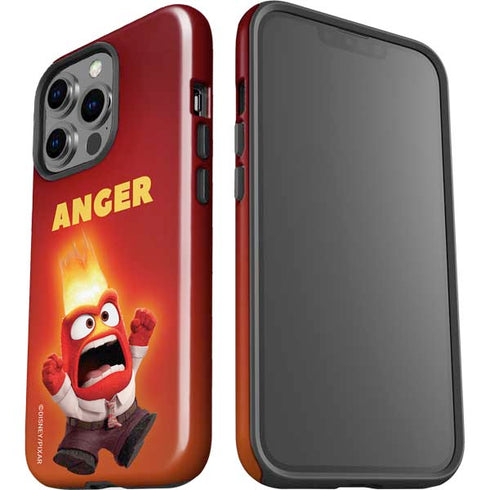 Disney Inside Out Anger Portrait iPhone 15 Pro Impact Case