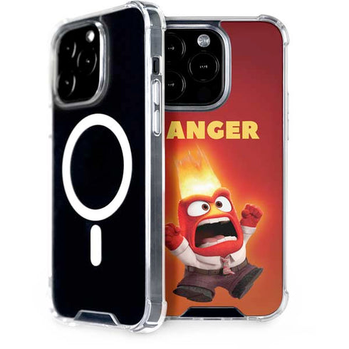 Disney Inside Out Anger Portrait iPhone 15 Pro MagSafe Case