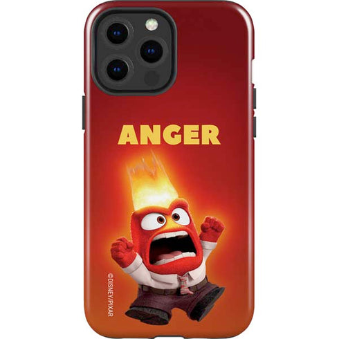Disney Inside Out Anger Portrait iPhone 15 Pro Max Impact Case