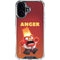 Disney Inside Out Anger Portrait iPhone 16 Plus Clear Case