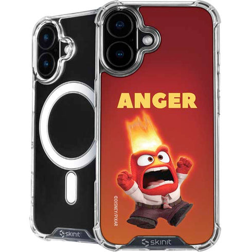 Disney Inside Out Anger Portrait iPhone 16 Plus MagSafe Case
