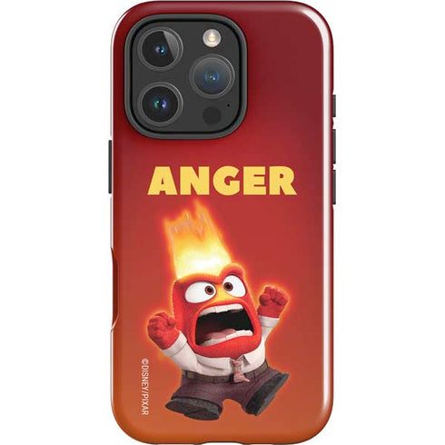 Disney Inside Out Anger Portrait iPhone 16 Pro Impact Case